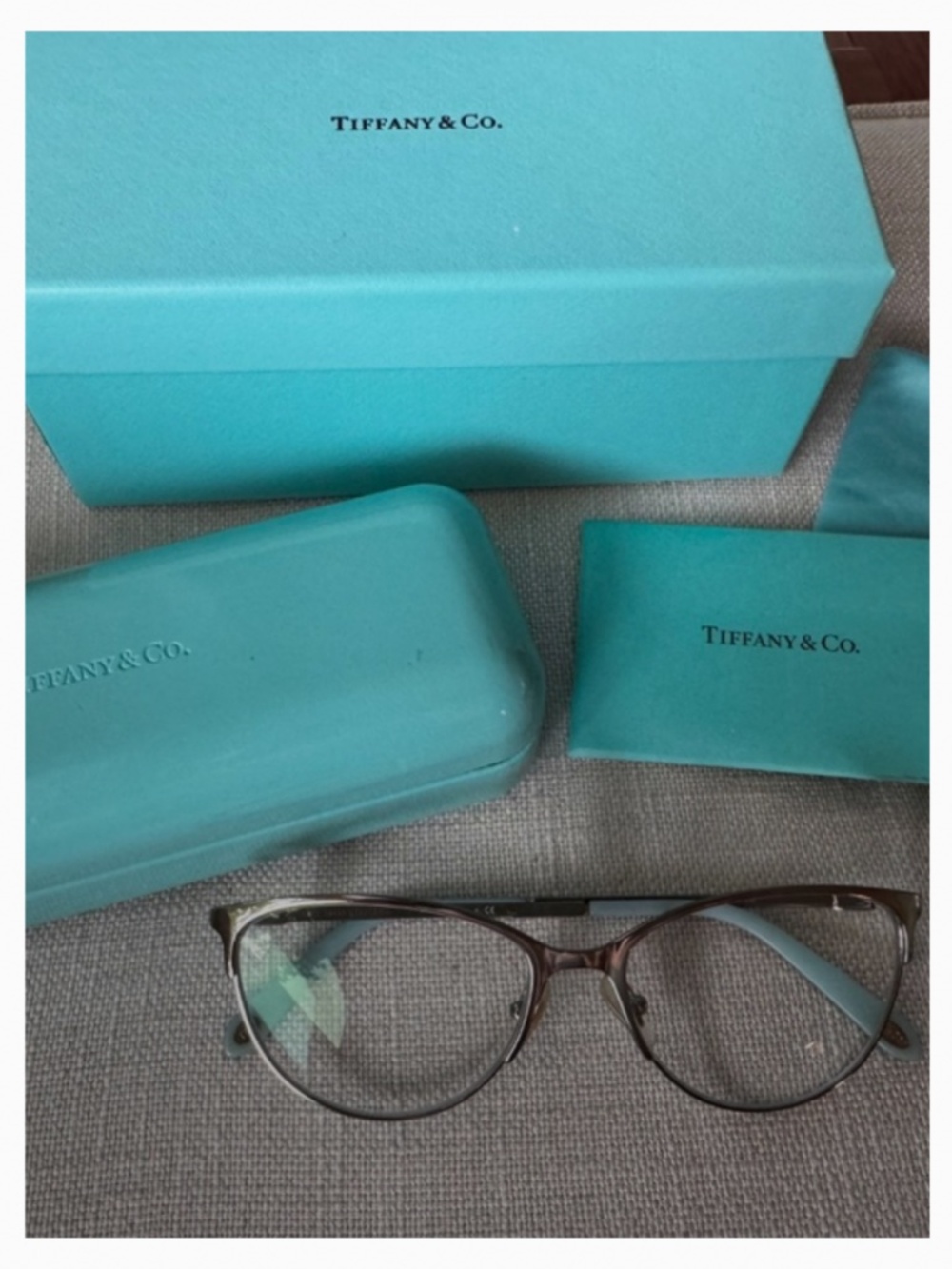Authentic Tiffany & Co. TF1427 Eyeglass Frames | Prescription Opt | Box and Case